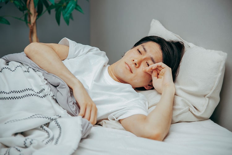 不眠症のイメージ写真